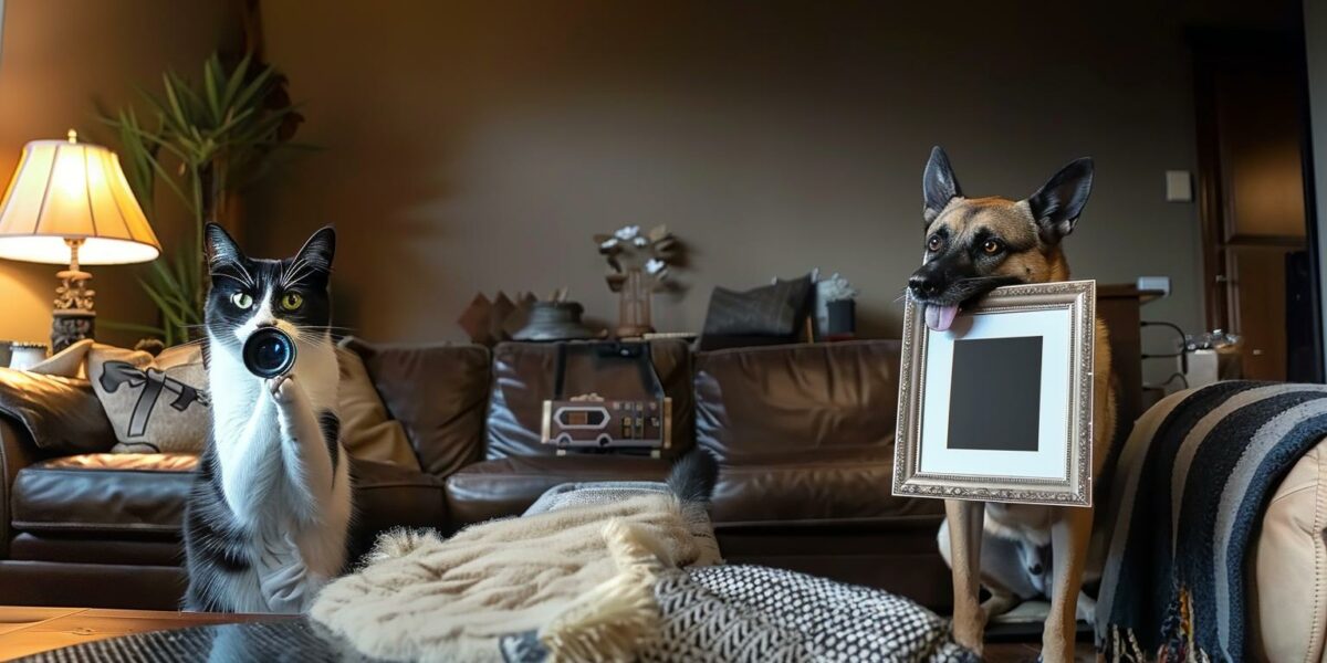 Sibling Shenanigans: Cat Saves Mischievous Dog from a Scolding!