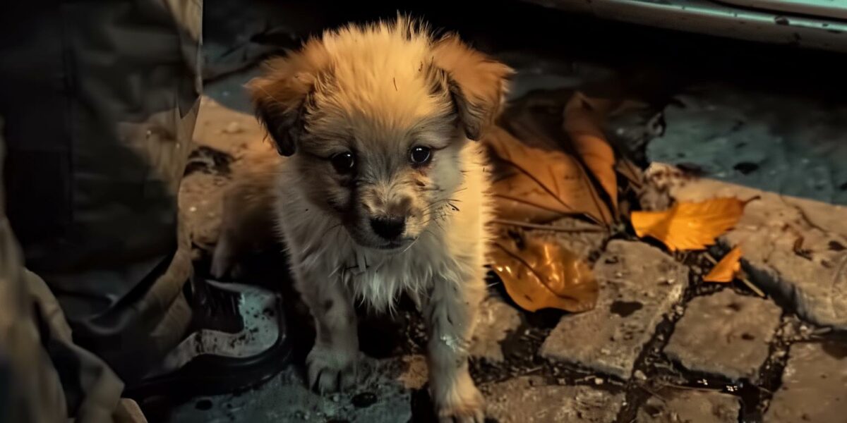 Stray Puppy's Silent Plea for Help: A Tale of Fear and Rescue