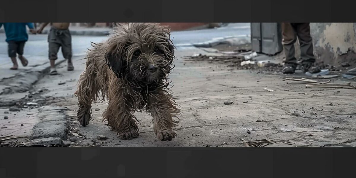 The Heartbreaking Journey of a Stray Pup in Search of Love