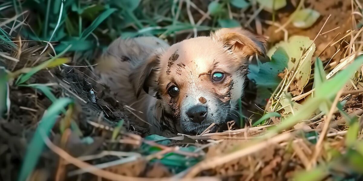 The Tear-Jerking Tale of an Abandoned Pup and His Rescuer