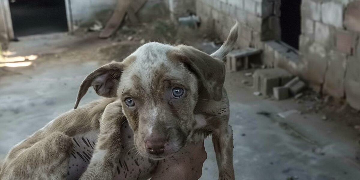 The Tearful Journey of a Lonely Pup to a Loving Embrace