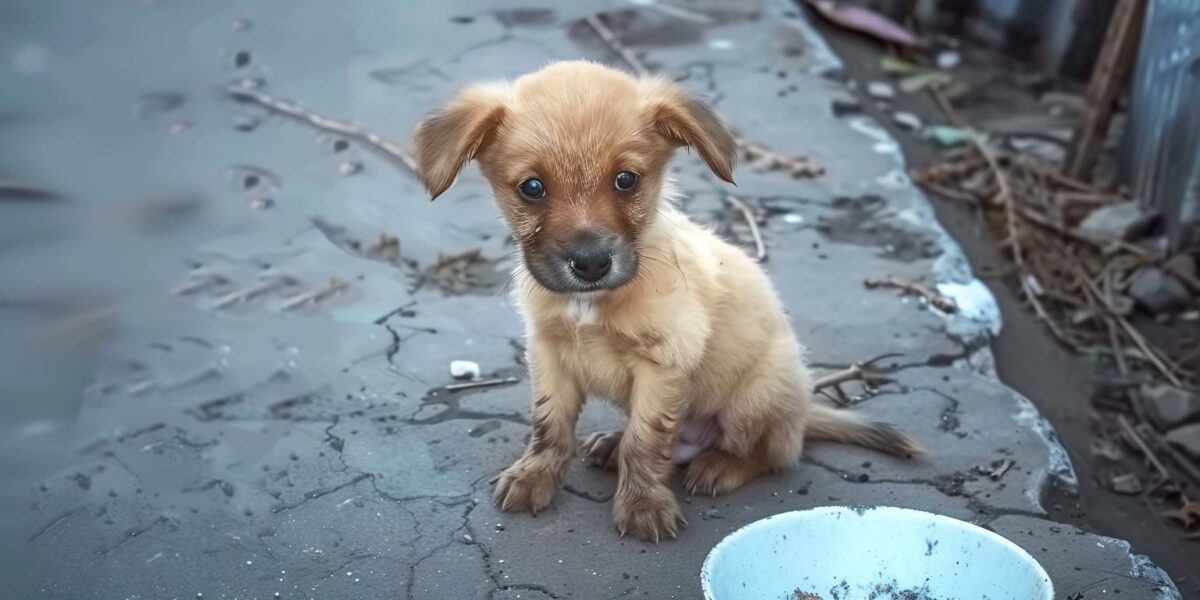 Tiny Puppy's Brush with Fate: A Journey from Despair to Joy
