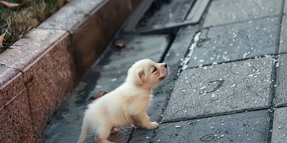 Tiny Puppy's Desperate Plea on a Cold Sidewalk Leads to Unexpected Kindness