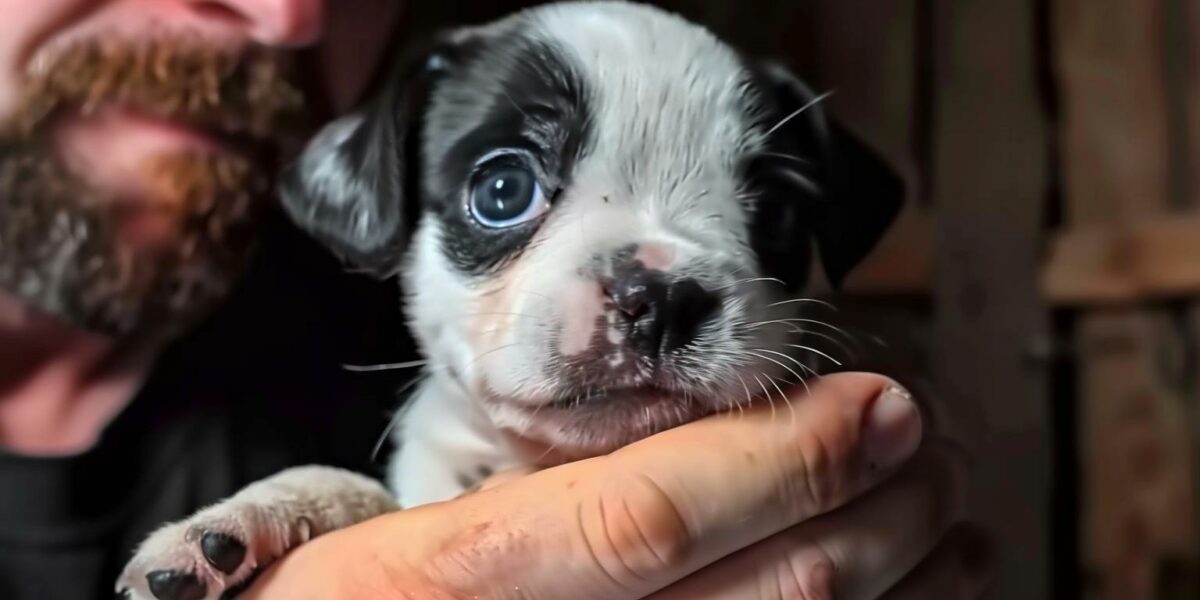 Tiny Puppy's Dramatic Tale: A Bundle of Joy with a Big Voice!