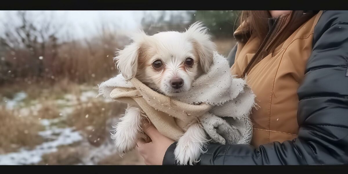 Tiny Puppy's Fight Against the Cold Leads to Unexpected Warmth and Love