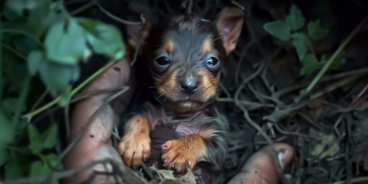 Tiny Puppy's Tearful Bushes Rescue Leads to Unbelievable Journey