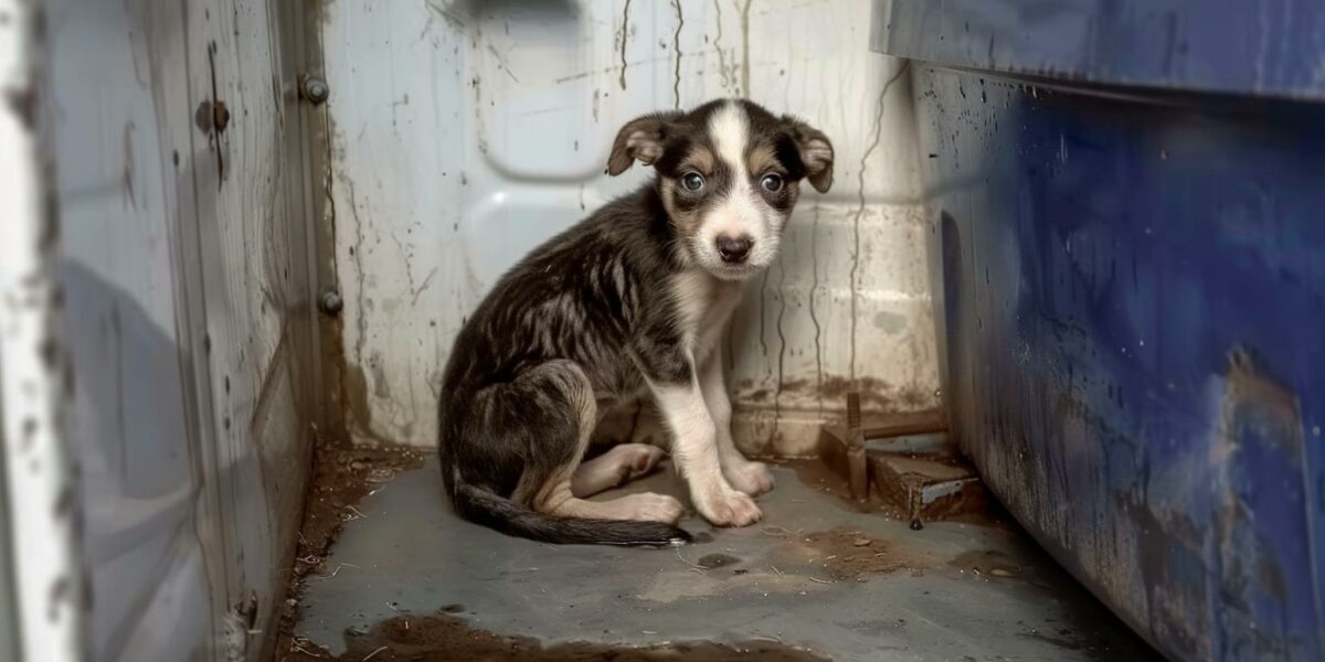 Trapped and Terrified: A Young Puppy's Journey from Despair to Hope