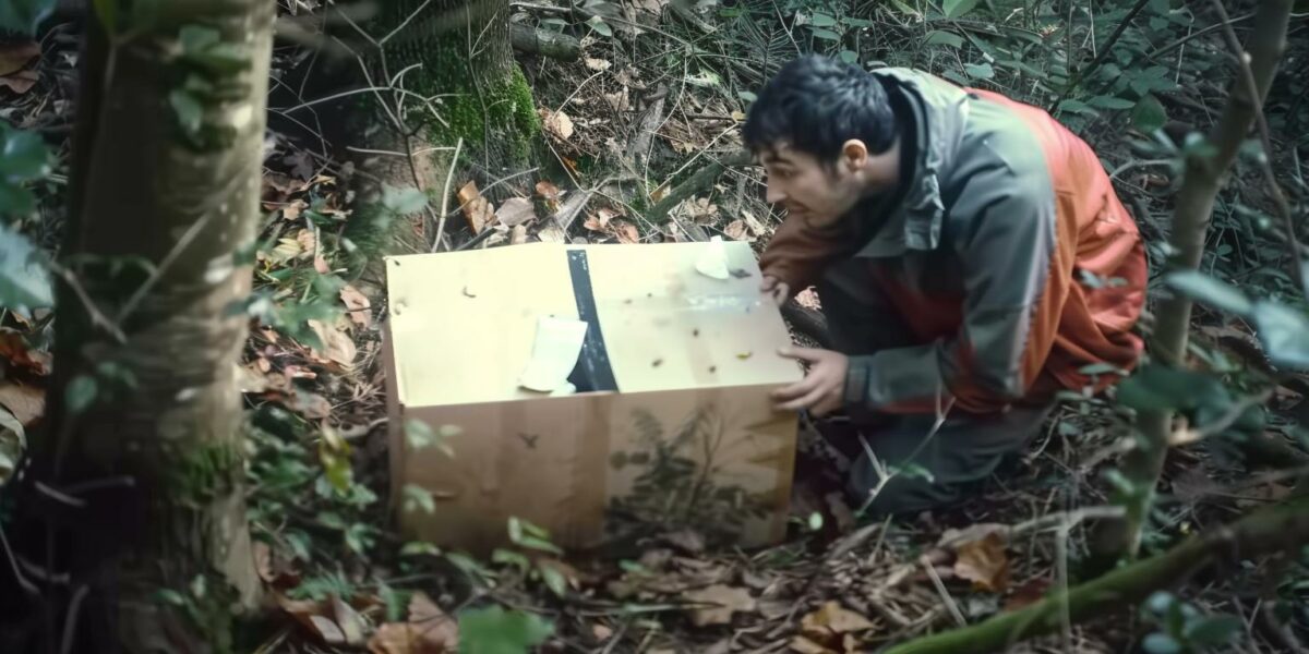 Unexpected Discovery in the Woods Leads to Heartfelt Animal Rescue