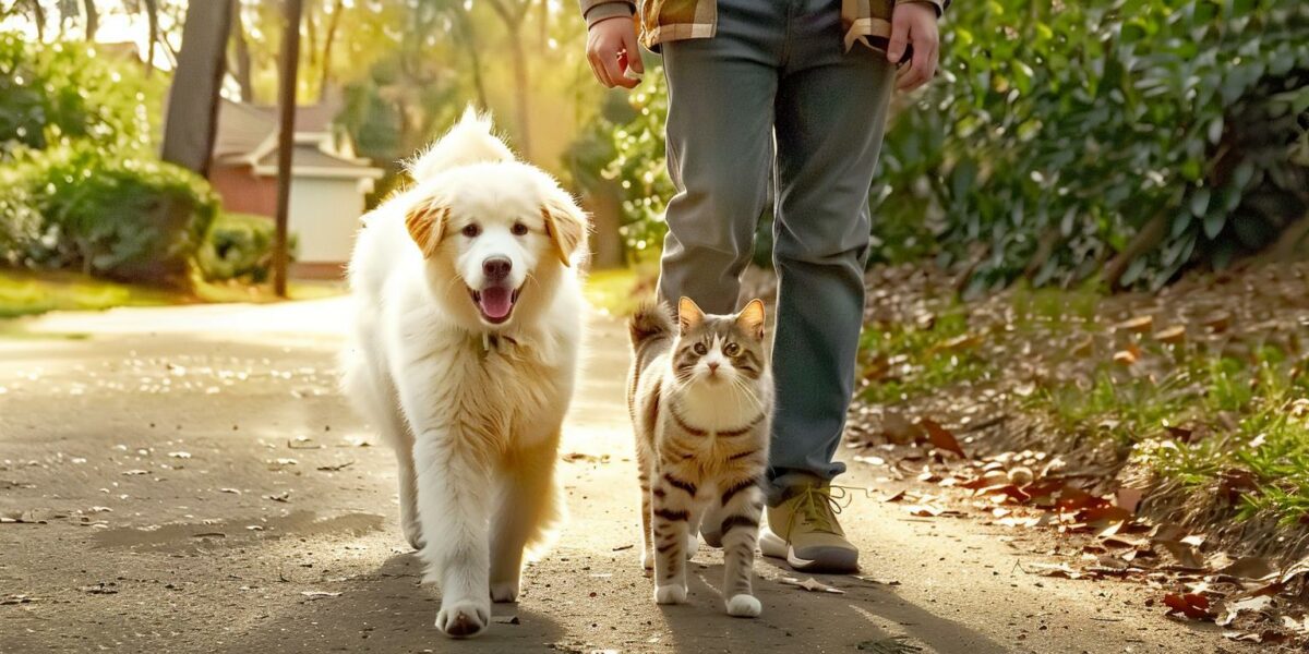 Unlikely Companions: How a Stray Cat Found a Forever Home with a Dog's Help