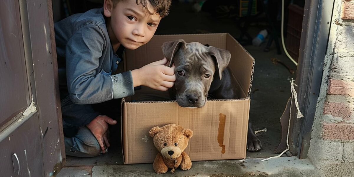 Why This Little Boy Left His Best Friend Outside a Shelter Will Break Your Heart