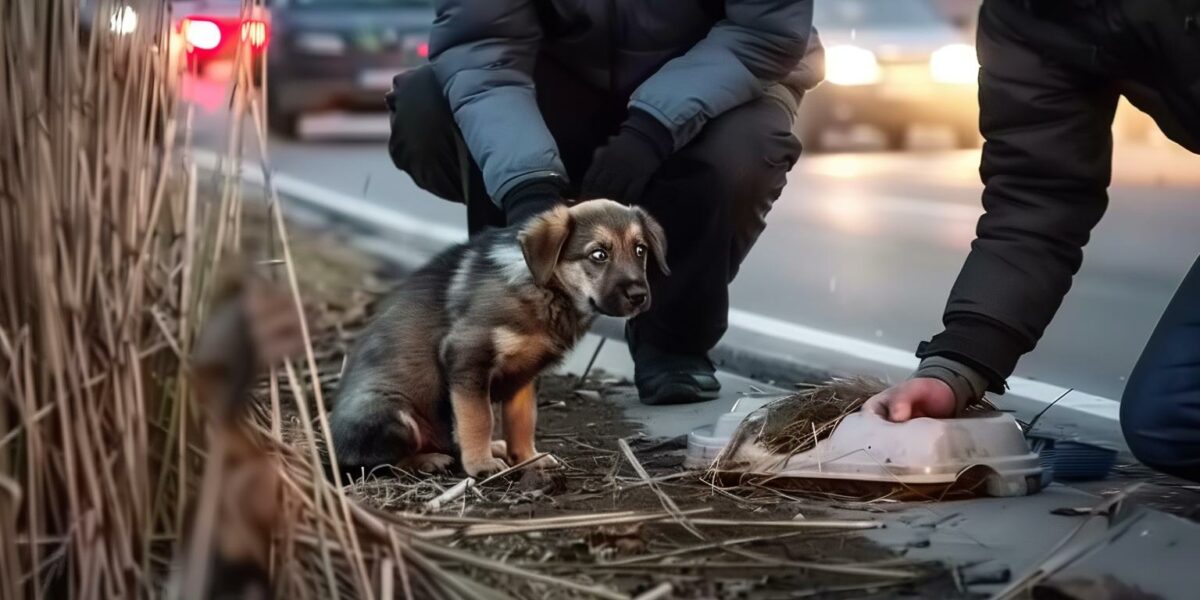 Witnesses Stunned by Heartbreaking Abandonment on Busy Highway