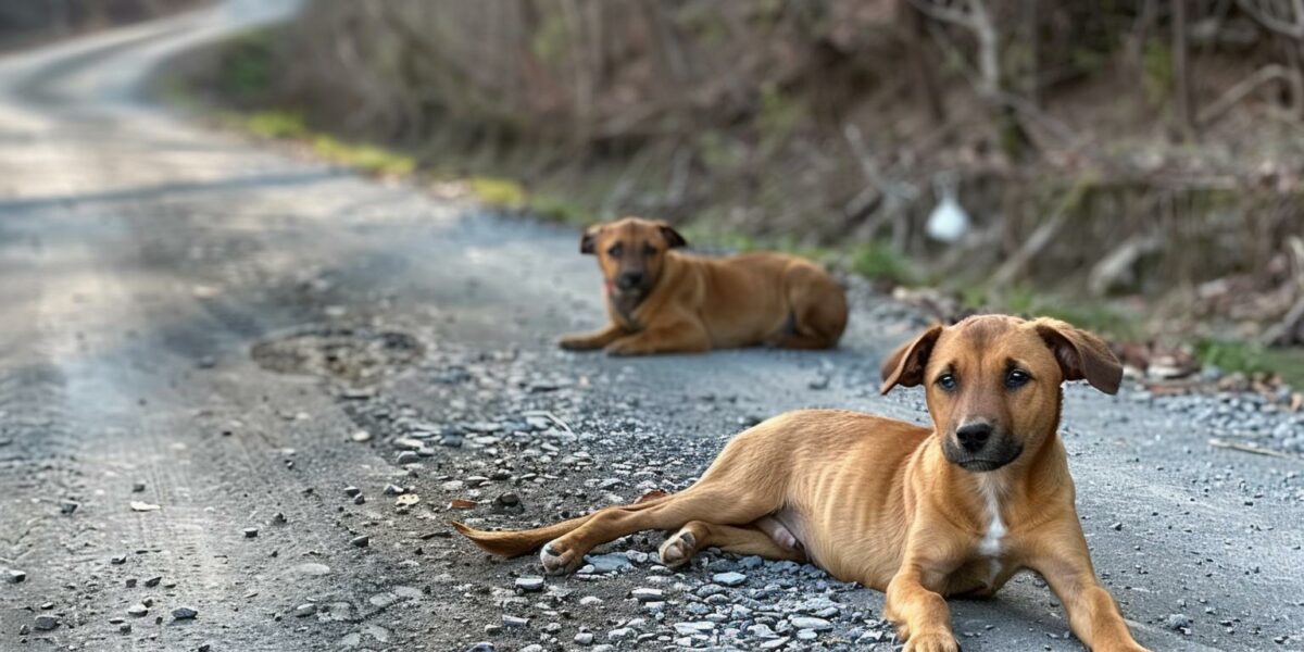 Woman Discovers Stray Puppies in Peril and Springs into Action