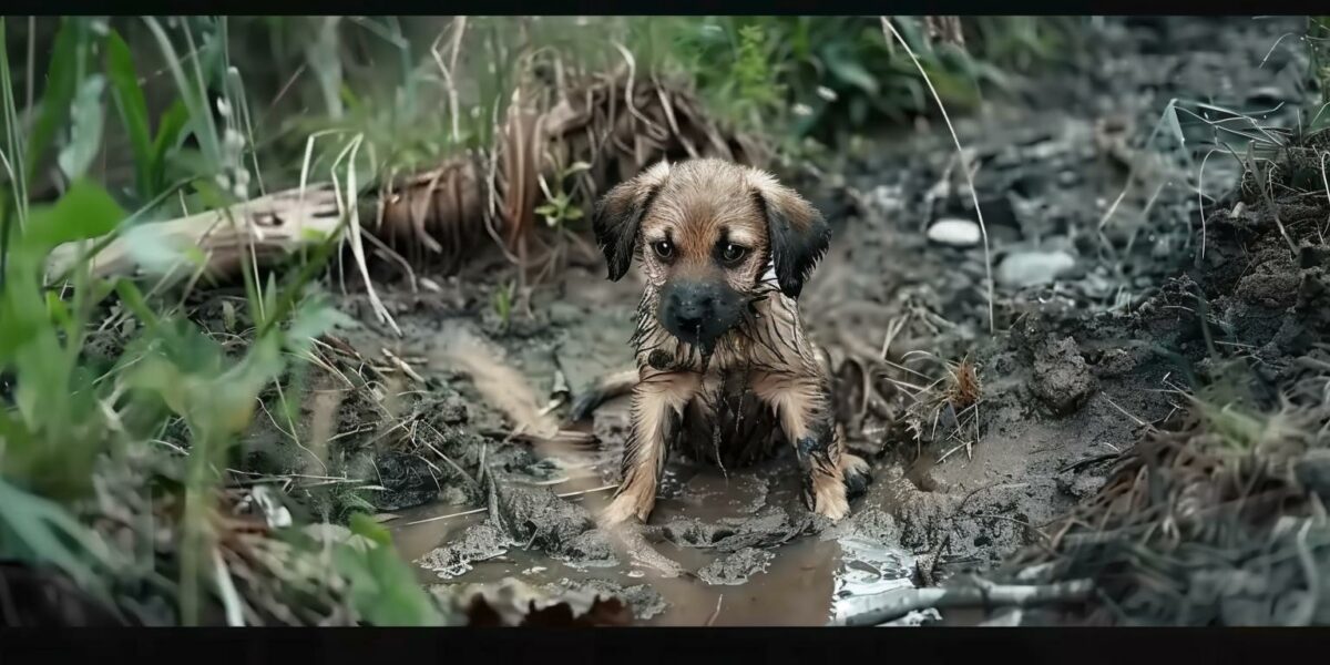 A Lonely Pup's Rainy Day Miracle: From Despair to Joy