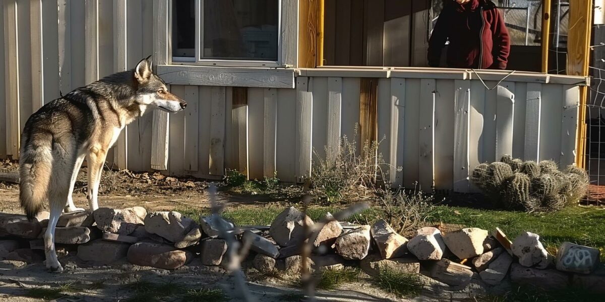 A Mysterious Encounter in the Yard Leads to an Unexpected Friendship