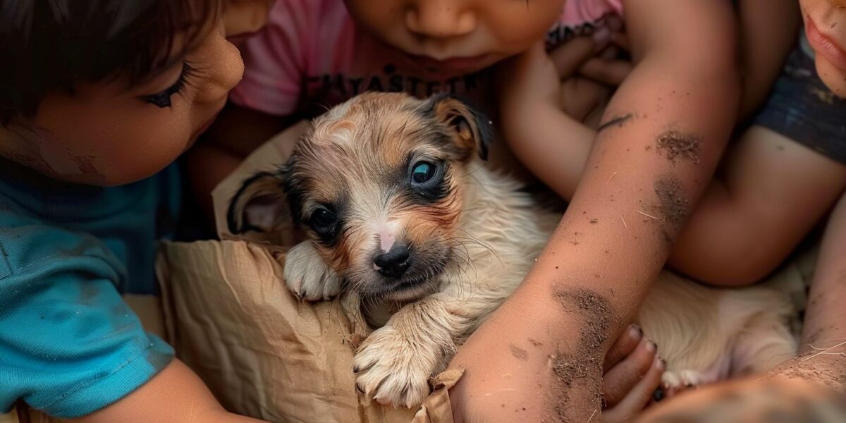 A Stranger's Act Leaves Helpless Puppy Desperate for Comfort