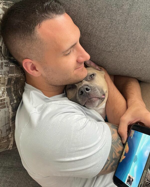 Discover The Heartfelt Secret This Couple Learned After Adopting Their Pittie-1