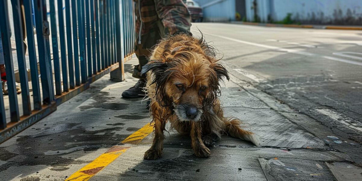 Heartbroken Pup Finds New Hope in Unexpected Rescuers