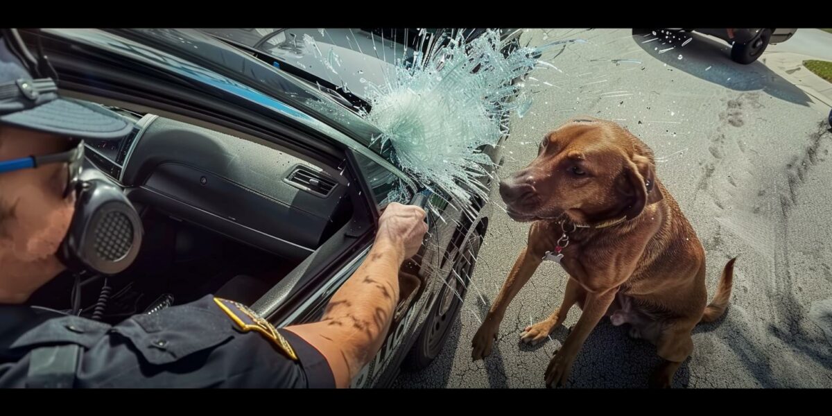 Rescue Mission: Police Save Dog from Sweltering Car, Owner in Hot Water