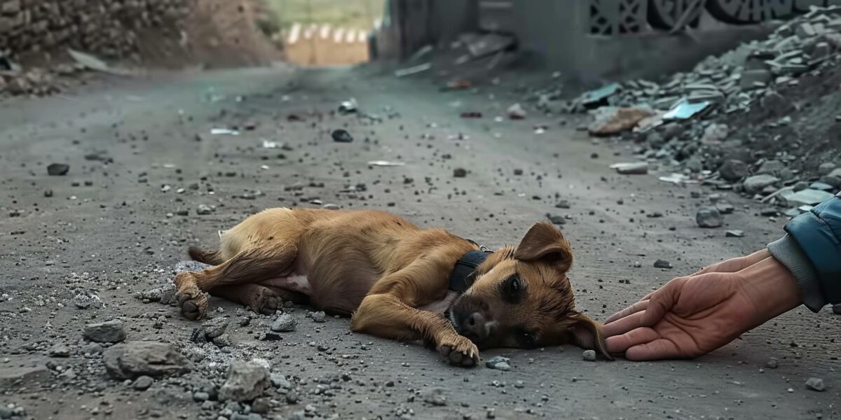 Rescuers Find Desperate Pup on the Brink of Death, What Happens Next Will Melt Your Heart!