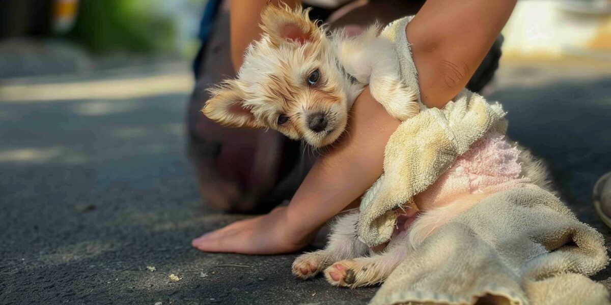 A Cry for Help: How a Woman's Compassion Transformed a Puppy’s Fate