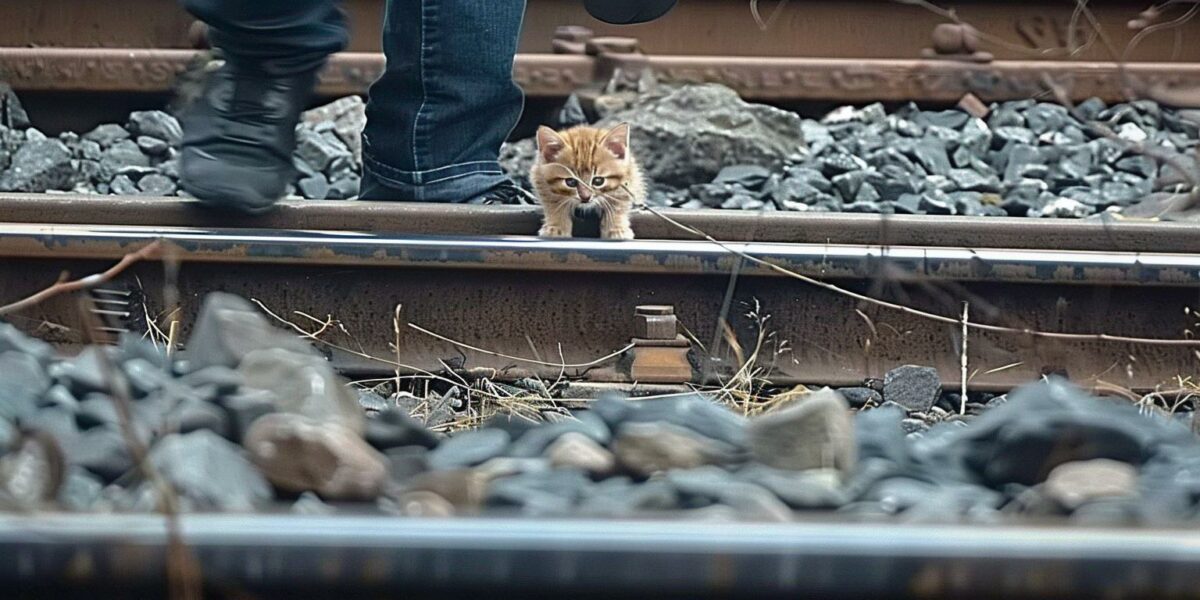 A Cry for Help on the Tracks: A Heartfelt Rescue Story