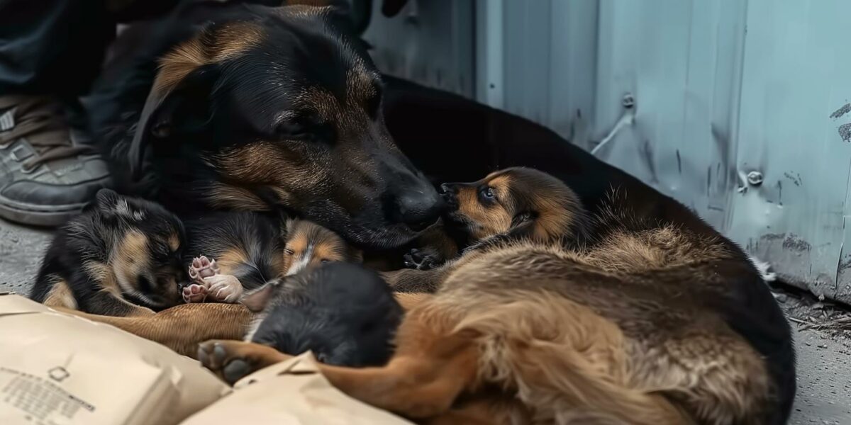 A Mother's Unyielding Love: How One Brave Dog Saved Her Puppies