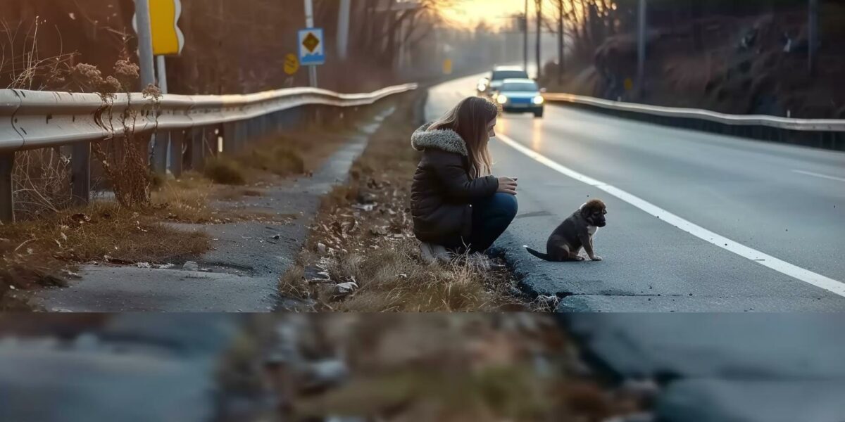 A Mysterious Roadside Cry Led to a Heartwarming Rescue