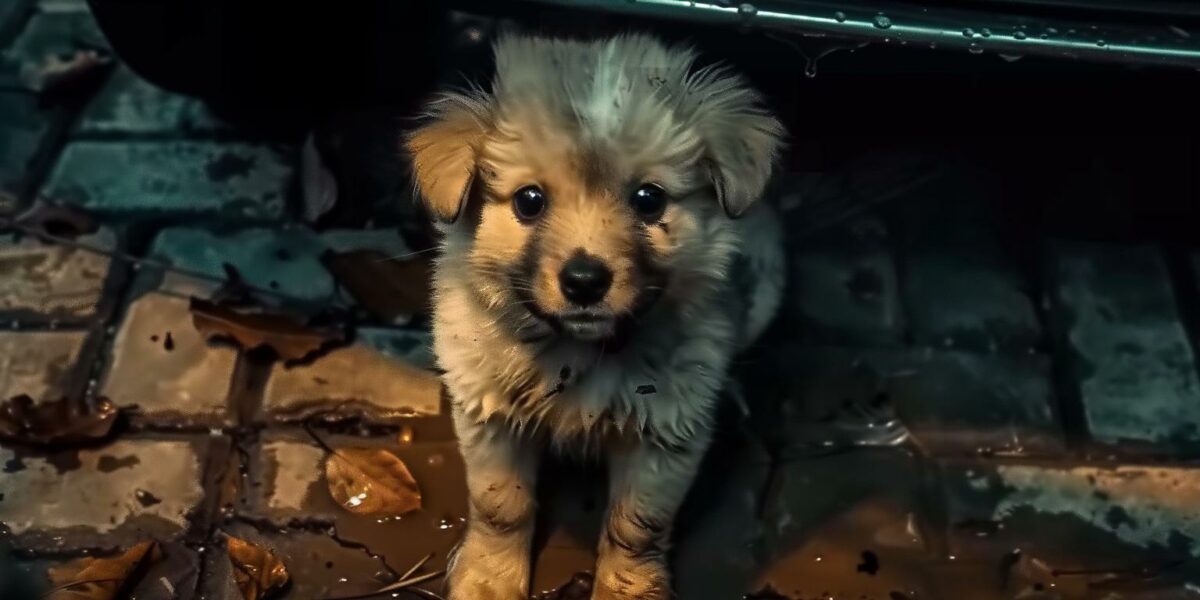 A Scared Puppy Finds Hope Under a Car: A Tale of Unexpected Kindness