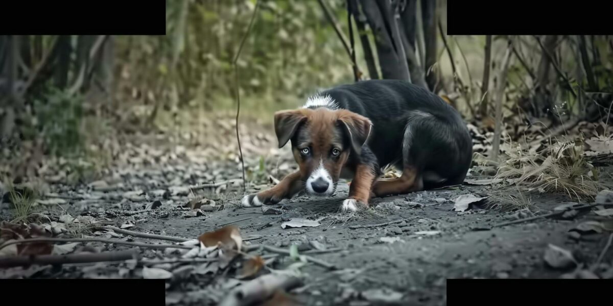 Abandoned Puppy Found Deep in the Forest Sparks Emotional Rescue