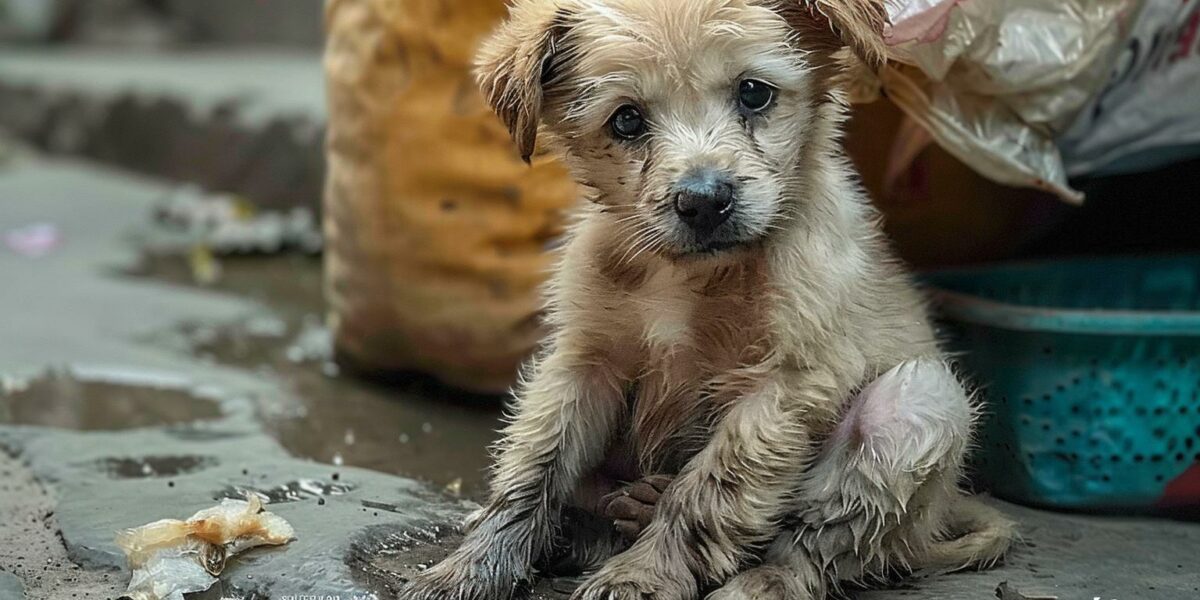 Abandoned Pup's Tearful Journey: A Tale of Hope and Resilience