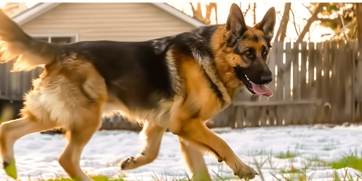 From Stray to Star: The Unbreakable Spirit of a Short-Spined German Shepherd