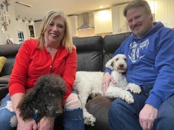 Rescued Poodle's Unbreakable Spirit: The Heartfelt Hugging Habit That Will Melt Your Heart-1