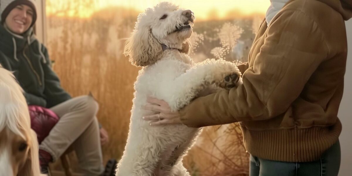 Rescued Poodle's Unbreakable Spirit: The Heartfelt Hugging Habit That Will Melt Your Heart