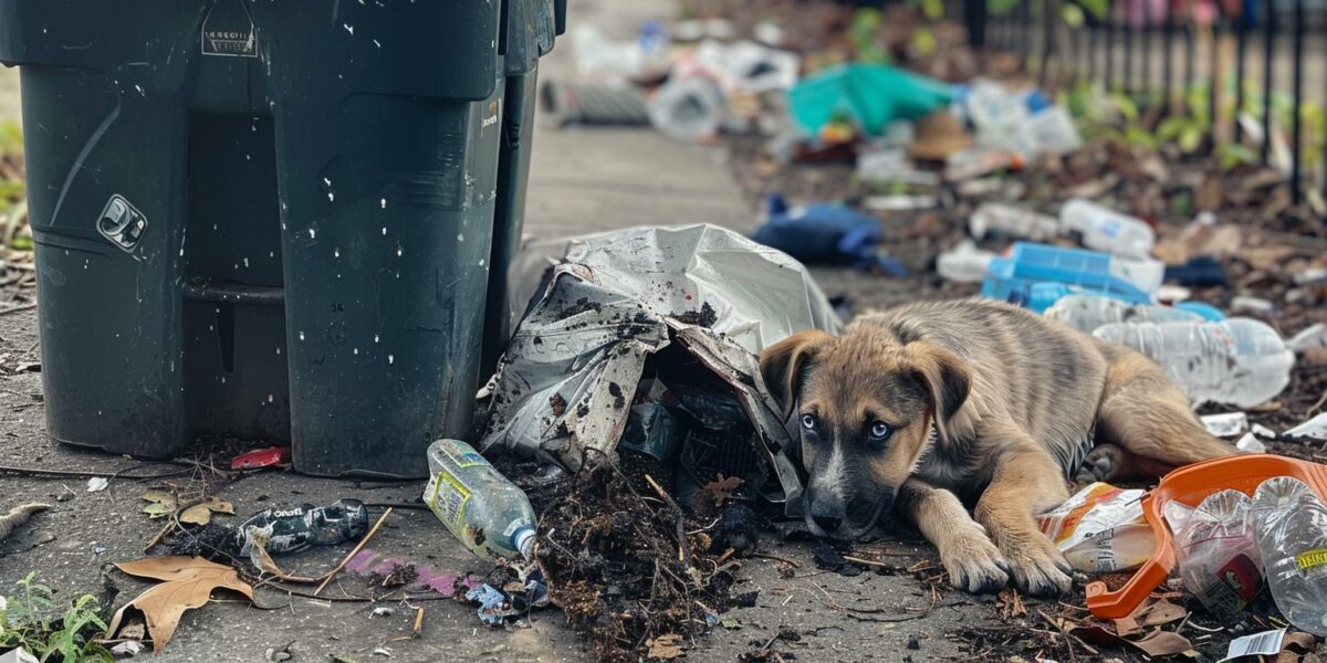 Rescuers Discover Abandoned Pup in Desperate Need of Help