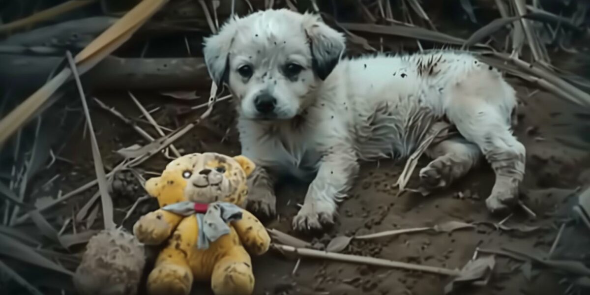 The Heart-Tugging Tale of a Shivering Pup Who Wouldn't Leave Without His Best Friend