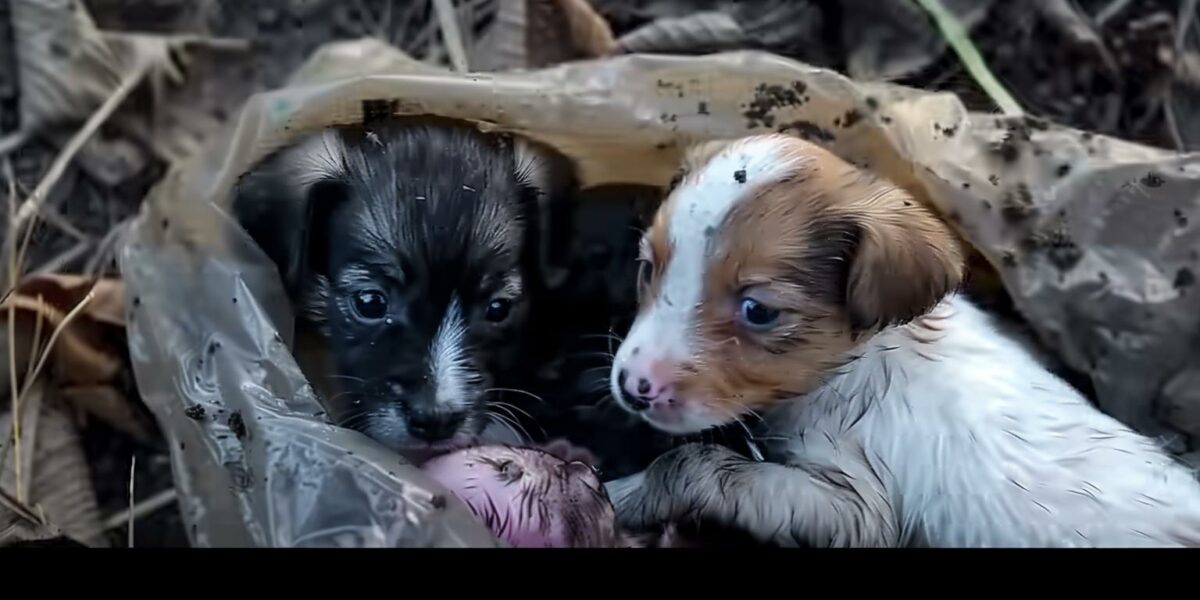 Tiny Puppies Abandoned in Park: An Unexpected Hero Emerges