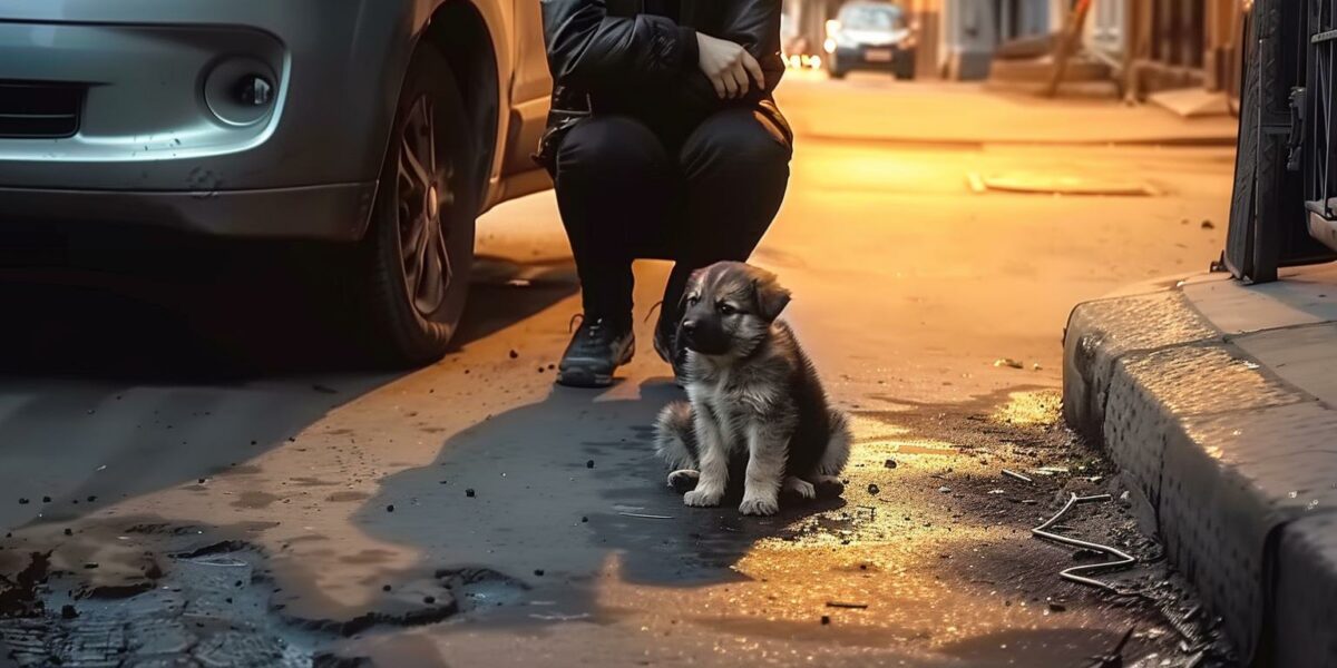 Woman's Unexpected Encounter With Fearful Puppies Leads to a Heartfelt Rescue