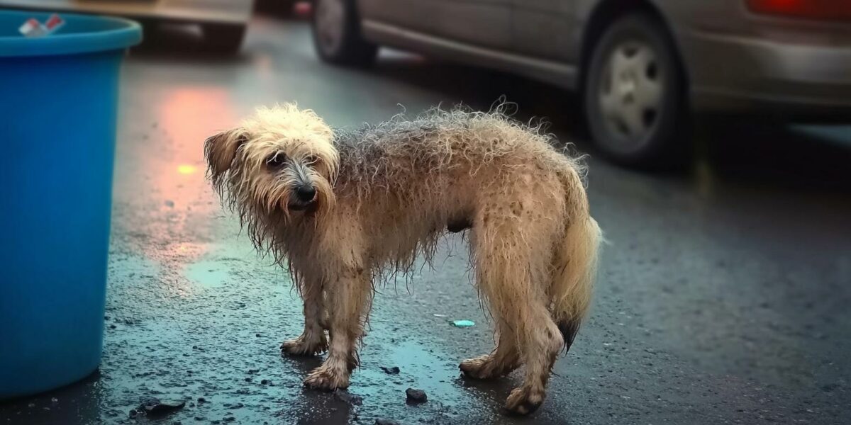 Abandoned Dog's Miraculous Journey from Despair to Joy