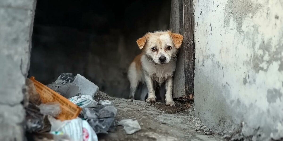 Desperate and Alone: Starving Dog's Unexpected Journey to Safety