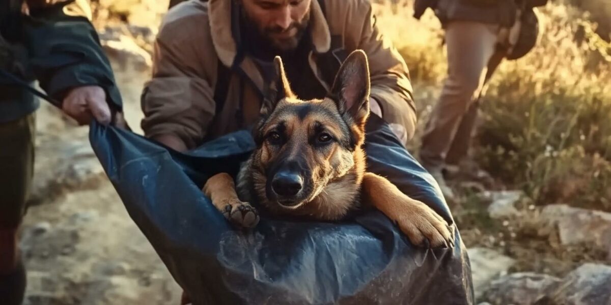 Miracle on the Mountain: How Strangers United to Save a Helpless German Shepherd