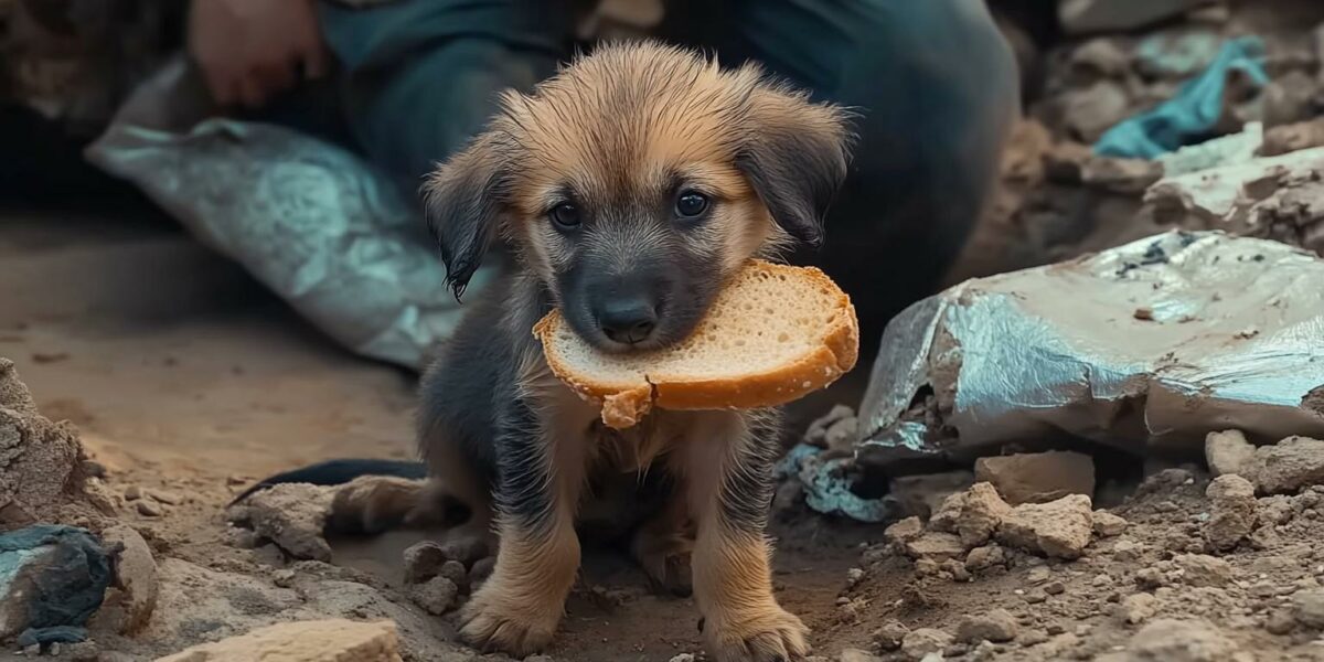 Puppy's Heartfelt Gesture Stuns Rescuers: An Emotional Journey