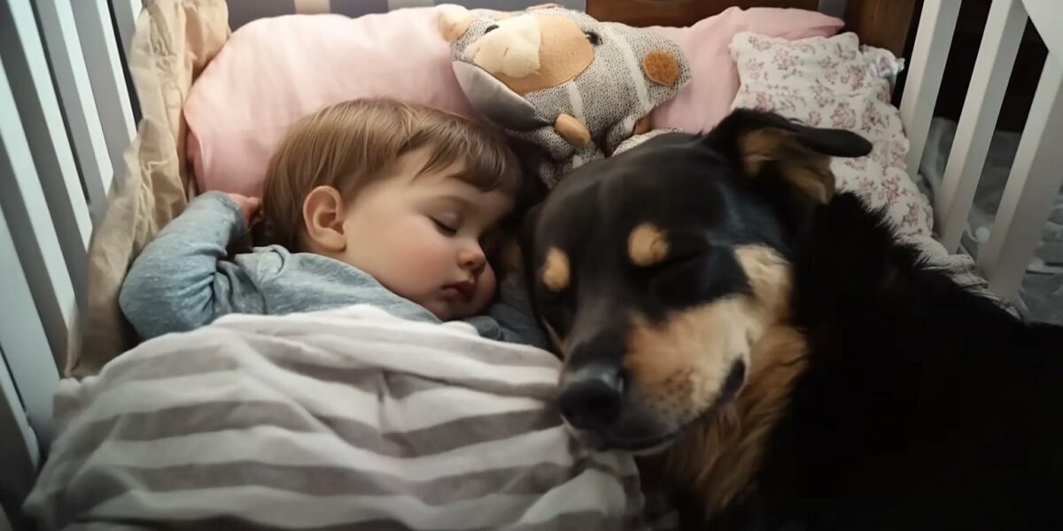 Rescue Dog's Secret Nap with Toddler Melts Hearts