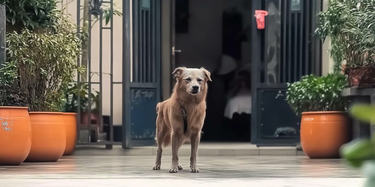 What This Stray Dog Revealed Left Homeowners Stunned