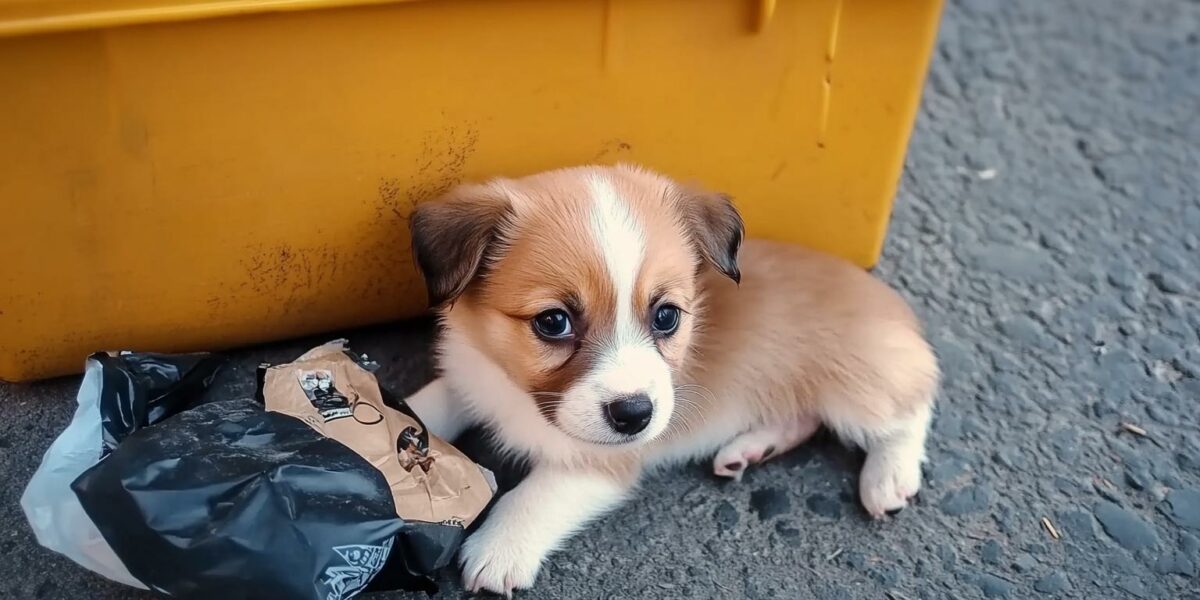 Abandoned Puppy in Trash Finds Unbelievable Hope After Heartbreaking Start