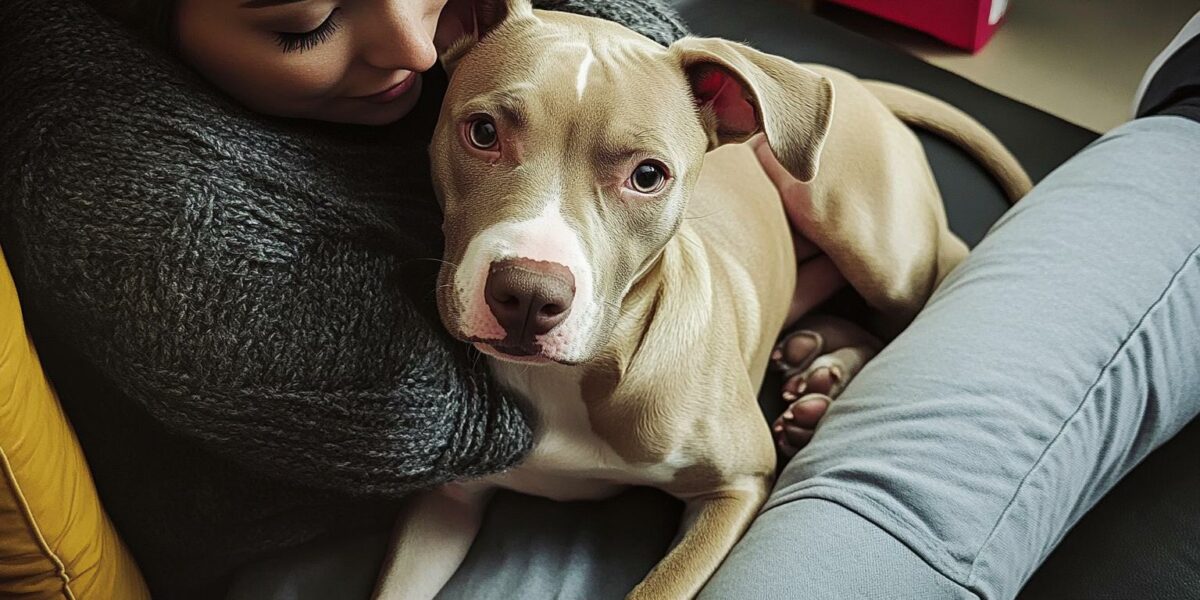 Couple Discovers Unbelievable Truth About Their Adopted Pitbull's Past