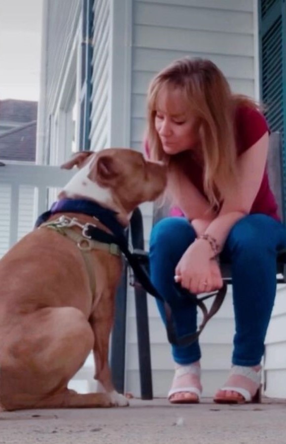 How One Woman's Love Helped Her Dog Heal from Heartbreak-1