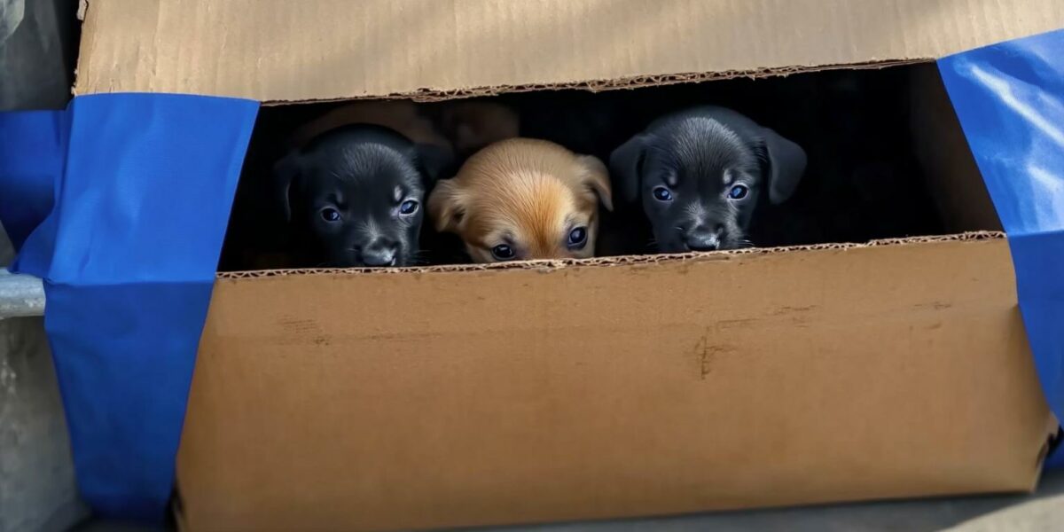 Rescue Mission: Tiny Puppies Found Abandoned in Dumpster