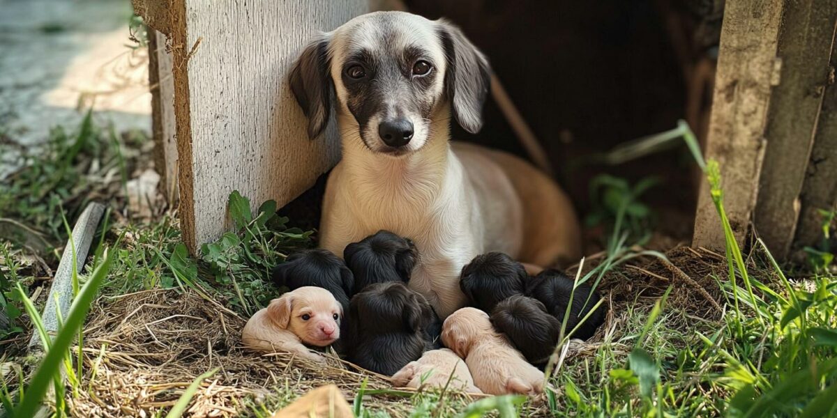 Rescuers Discover Abandoned Pup's Heartbreaking Secret in a Stranger's Yard