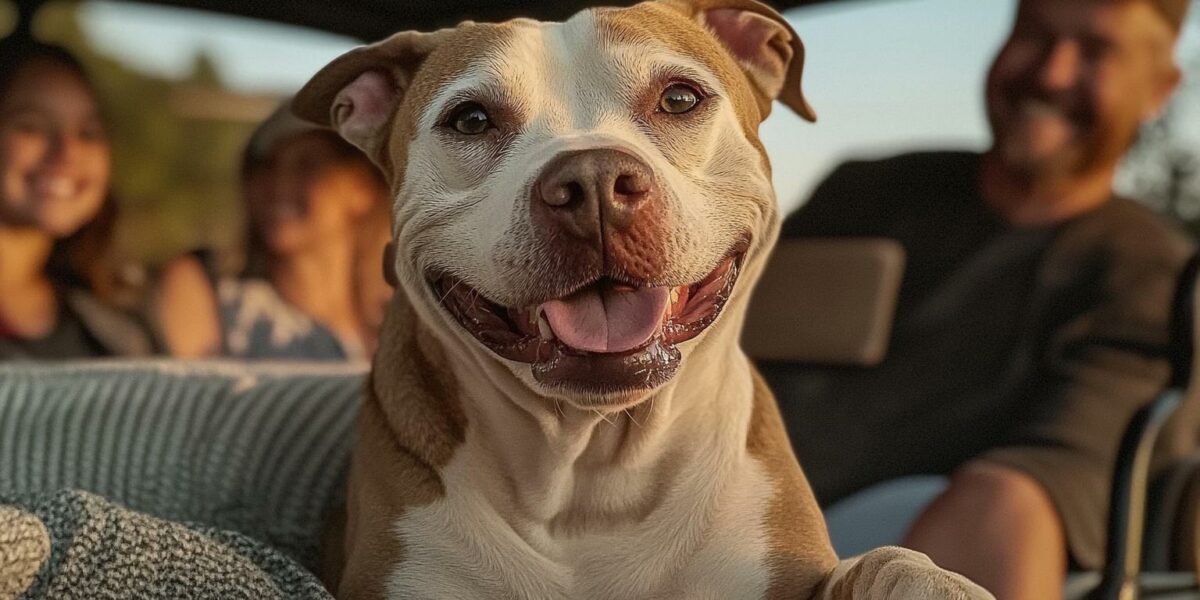 The Heart-Stirring Journey of a 20-Year-Old Pitbull's Irresistible Smile