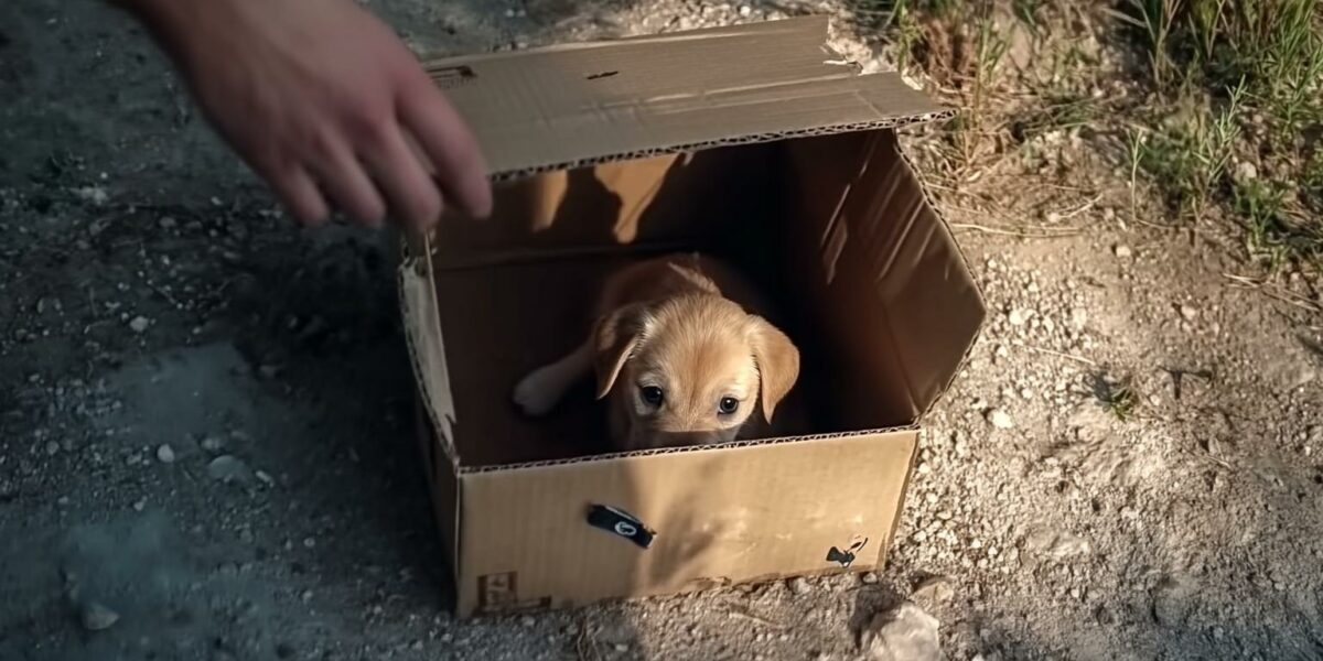 A Box of Hope: The Abandoned Puppy's Unexpected Journey